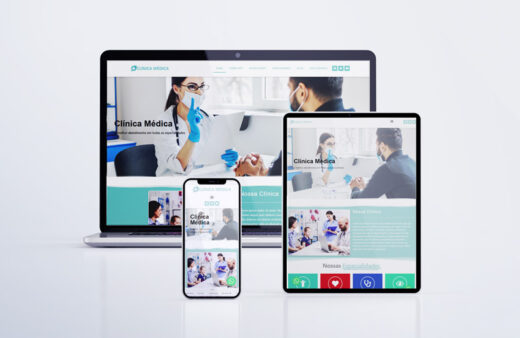 Site Pronto para Clínicas