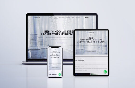 Site Pronto para Arquiteto